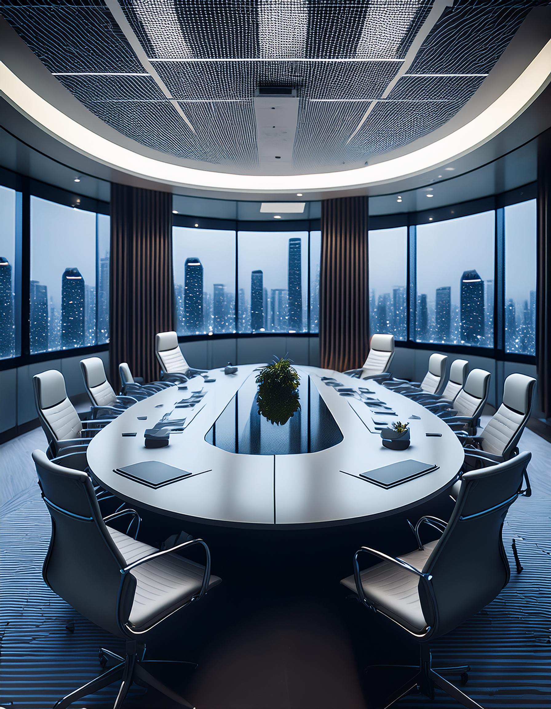 Treffen von Steuerexperten in einem Besprechungsraum